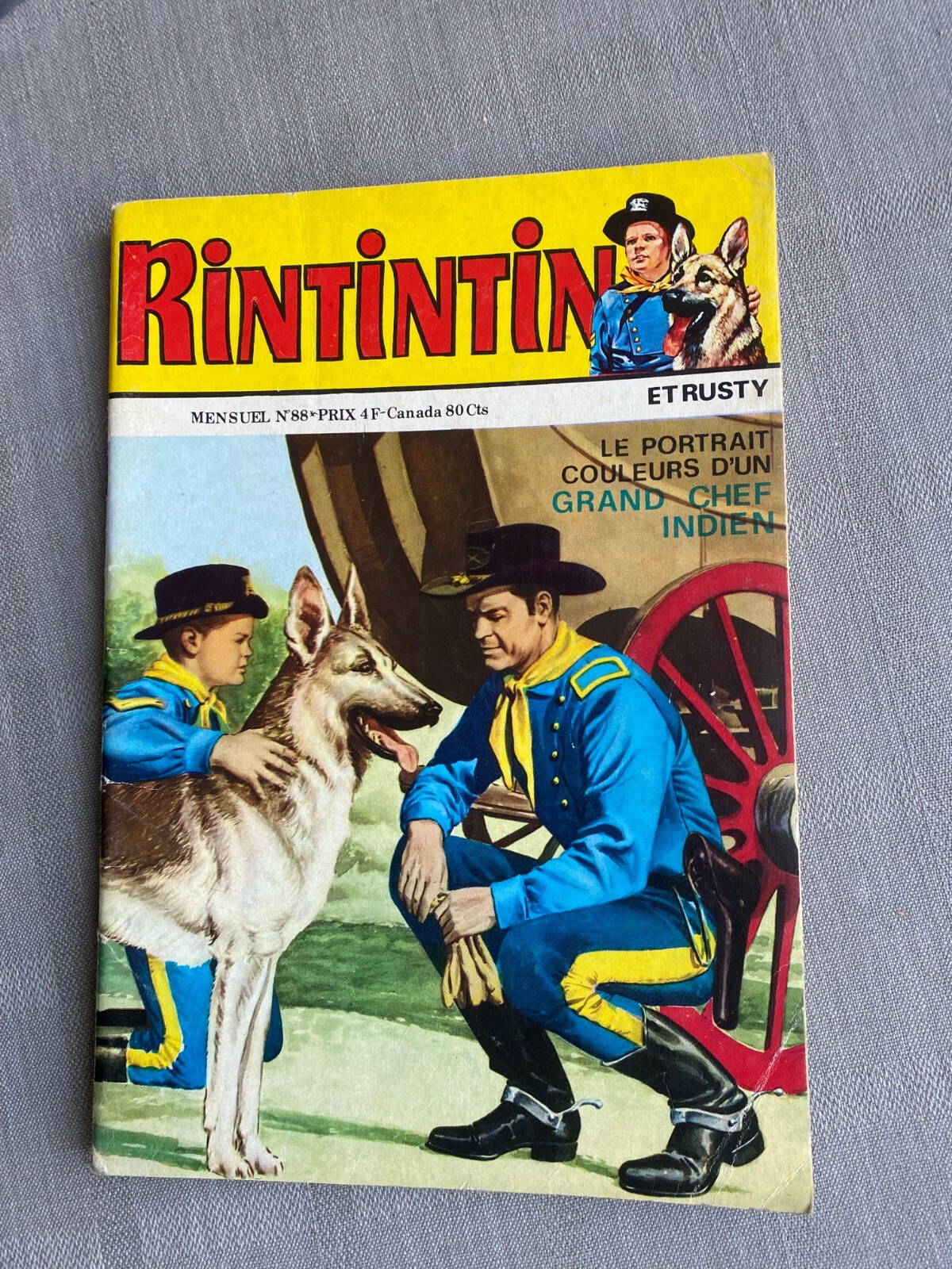 Rin Tin Tin N°88 2E Serie 1977 In Ottime Condizioni