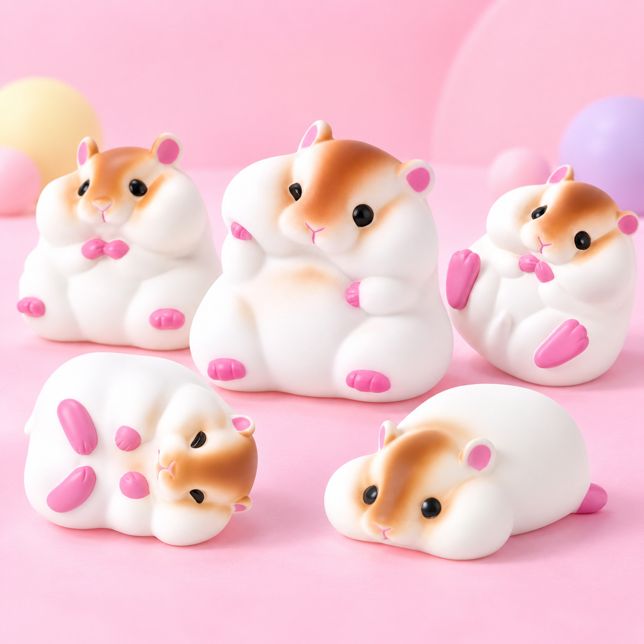 YELL Yawamocchi Criceto Vinile Morbido Giapponese Blind Box Gashapon Figura 1 Casuale