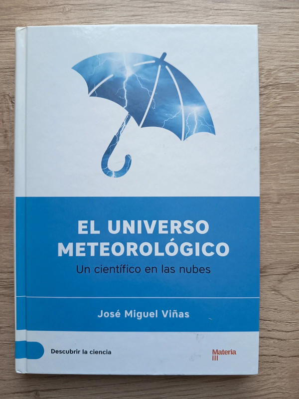 Libro "El universo meteorológico" un científico en las nubes