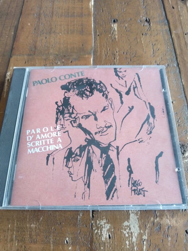 CD Album Paolo Conte "Parole d'amore scritte a machina" 1990
