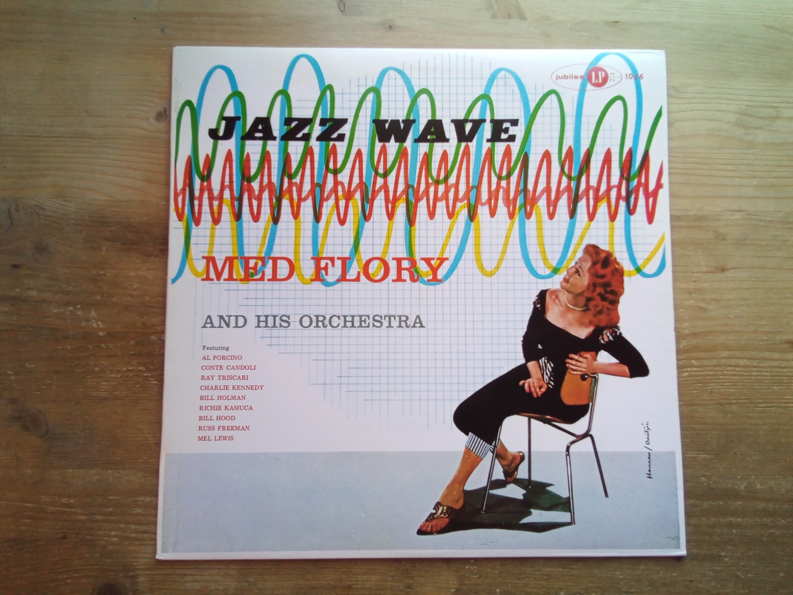 Med Flory & His Orchestra Jazz Wave Excellent Vinyl LP Record Album JLP-1066