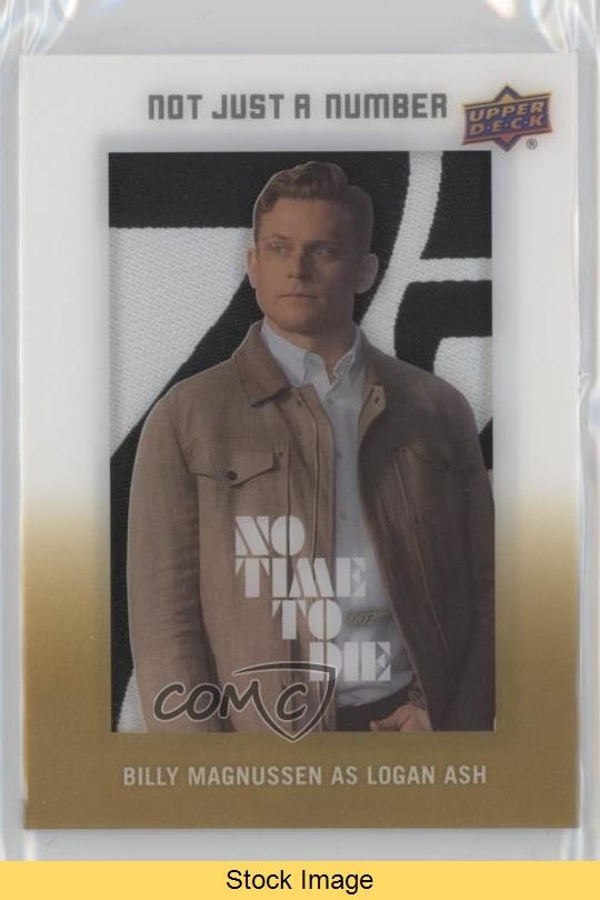 2025 James Bond No Time To Die Gold Billy Magnussen as Logan Ash READ 1qm6