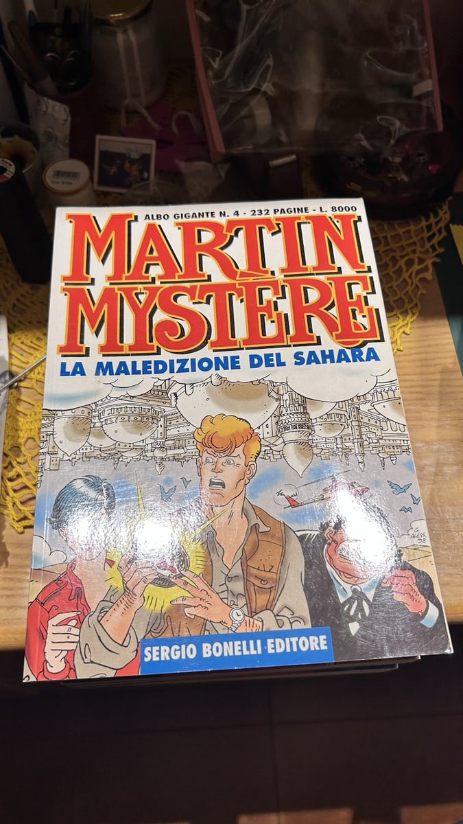 Sergio Bonelli Editore Martin Mystère Albo Gigante 4 La maledizione del Sahara