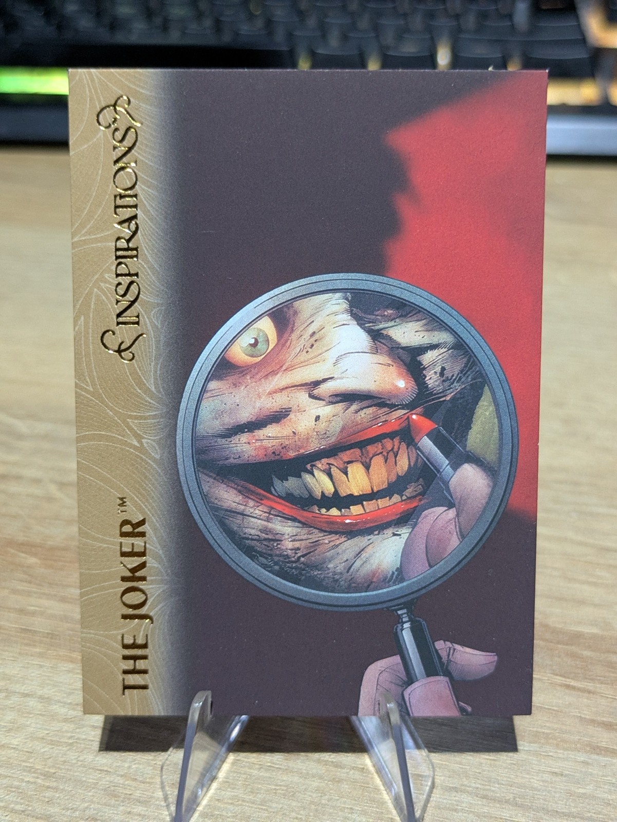 2026 UD Inspirations The World Of DC The Joker Bronze Parallel #23