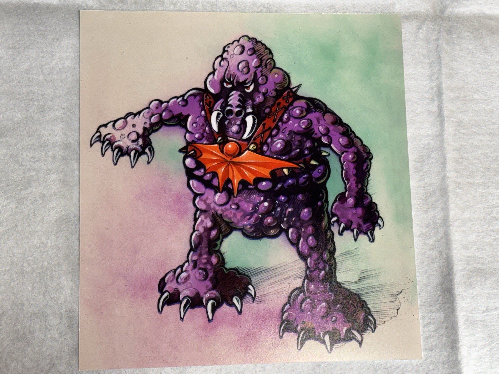 Masters of the Universe The Glob Unproduced Horde Figure Original Color Image