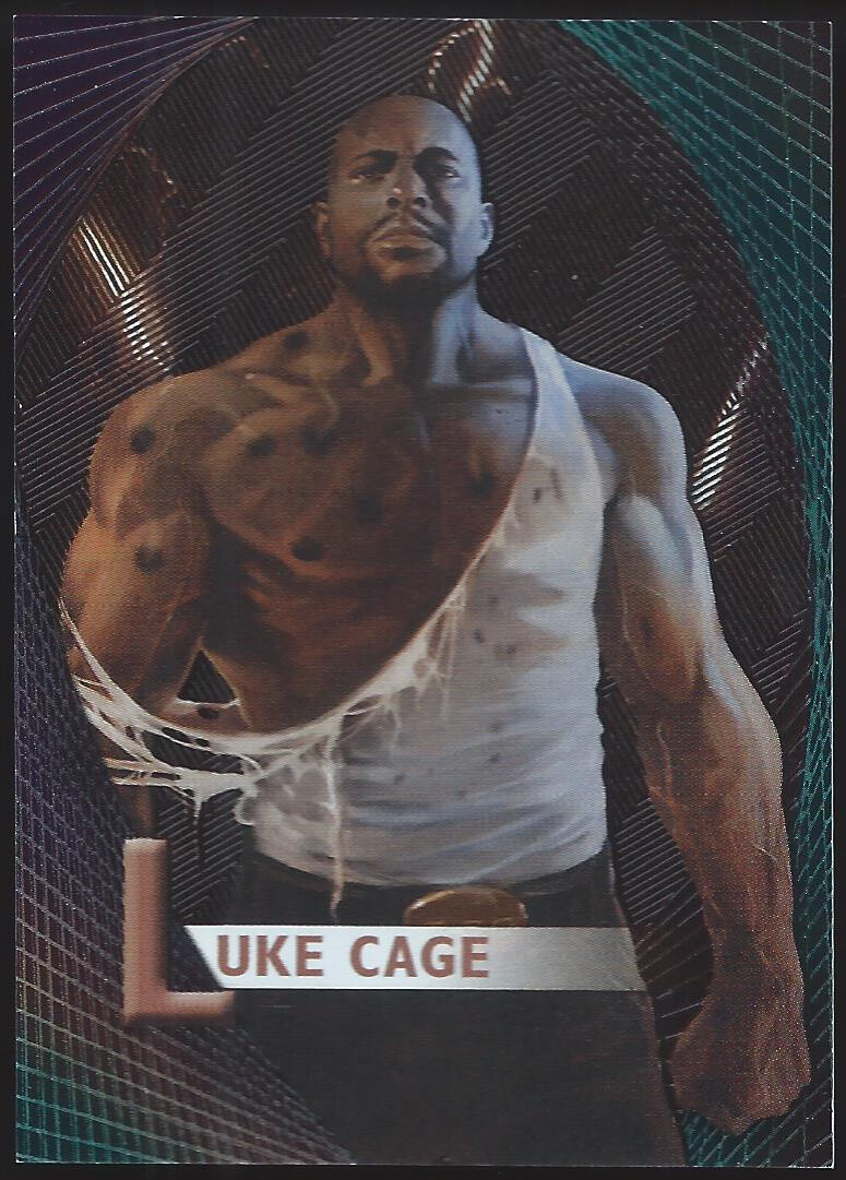 2012 Marvel Beginning Series 2 PRIME MICROMOTION Foil inciso #M-29...LUKE CAGE