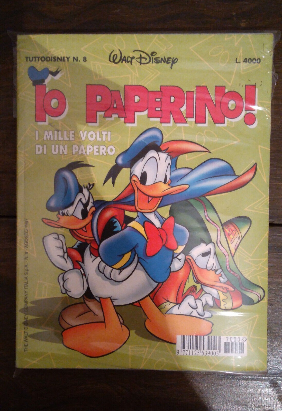 IO PAPERINO! I MILLE VOLTI DI UN PAPERO TUTTODISNEY N. 8- BUONO STATO