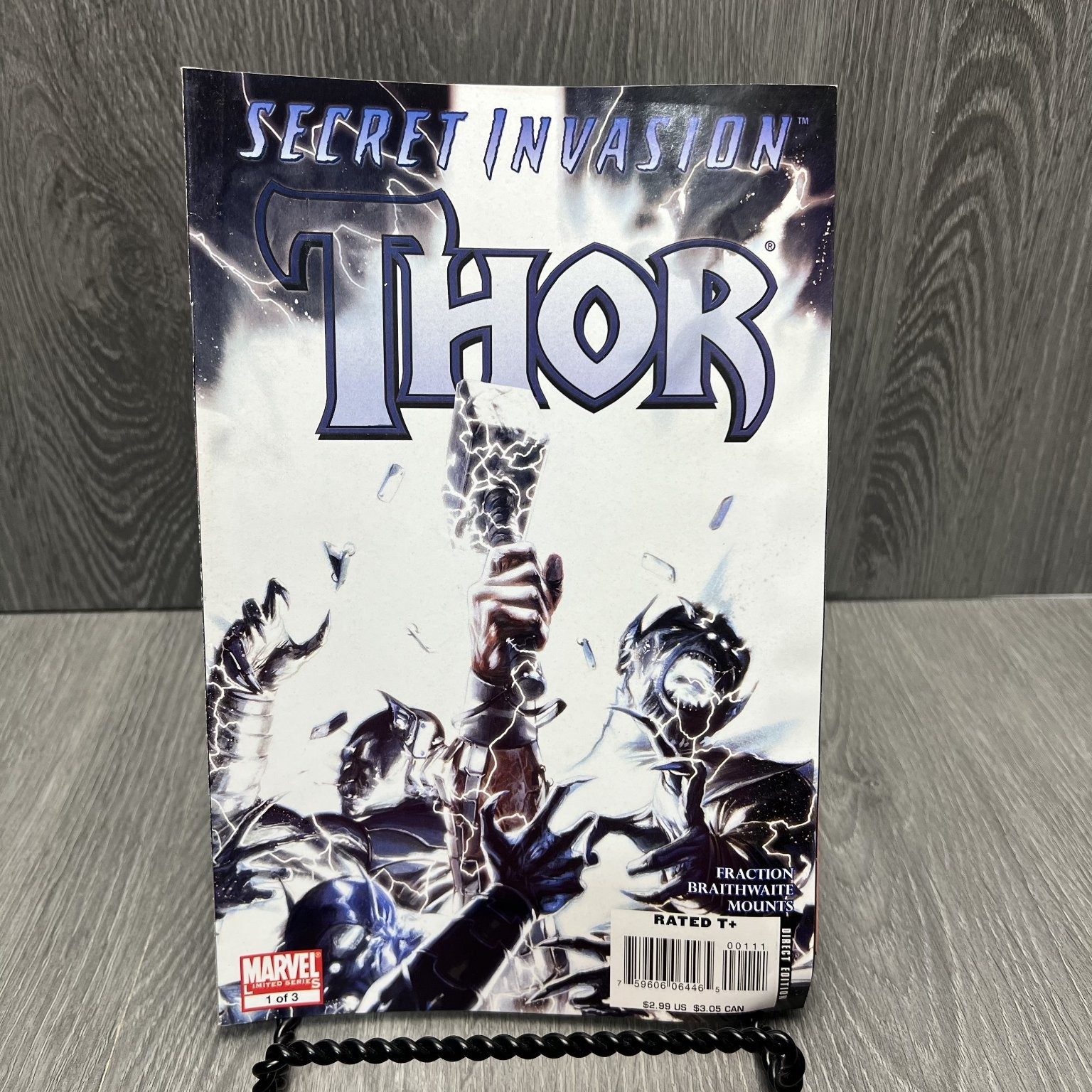 Secret Invasion Thor #1 Marvel Frazione Braithwaite 2008 Edizione Diretta