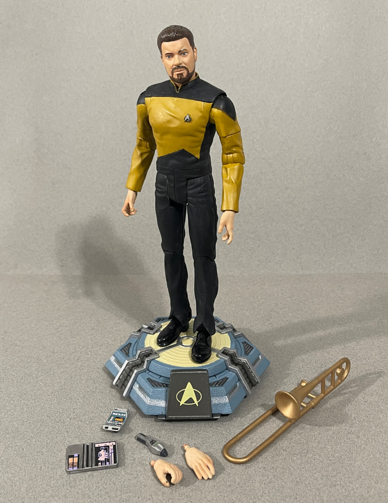 Star Trek TNG Diamond Select Lt Thomas Riker seconda possibilità prossima generazione