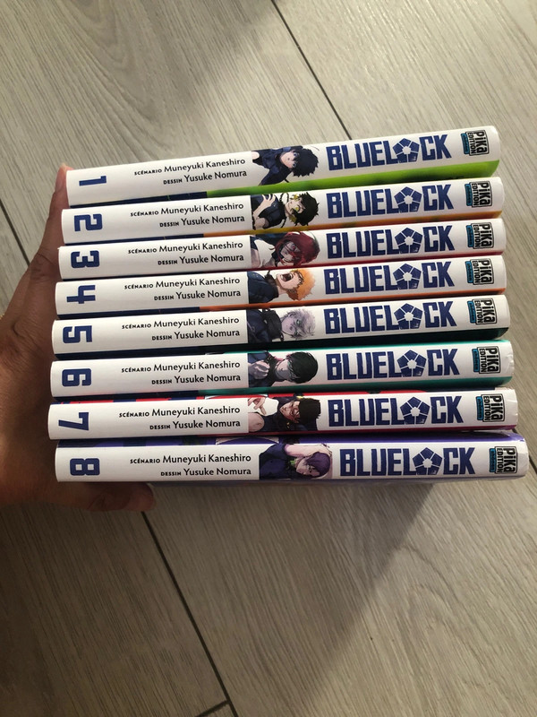 Lot Tome 1 à 8 Bluelock