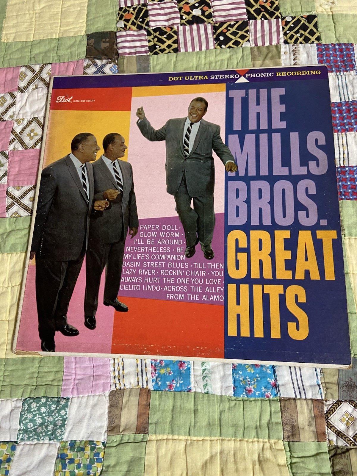 The Mills Brothers, Great Hits Vintage Vinyl LP, Album All Original