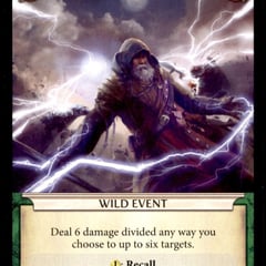 Lightning Storm Wild Event Epics Gioco di Carte 2015 White Wizard Games CCG