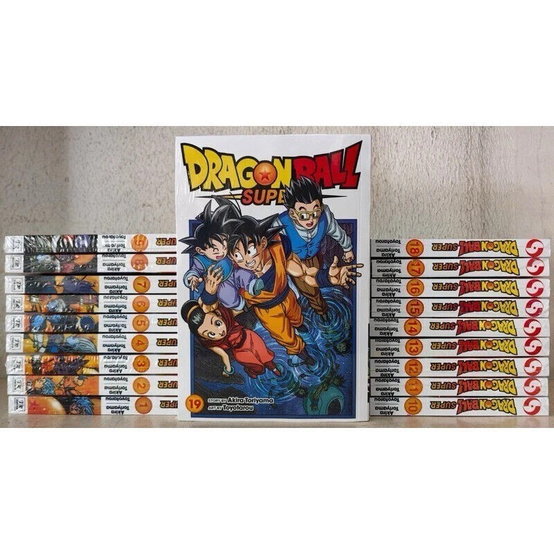Fumetti Dragon Ball Super Manga Volume 1-20 Set Completo Versione Inglese