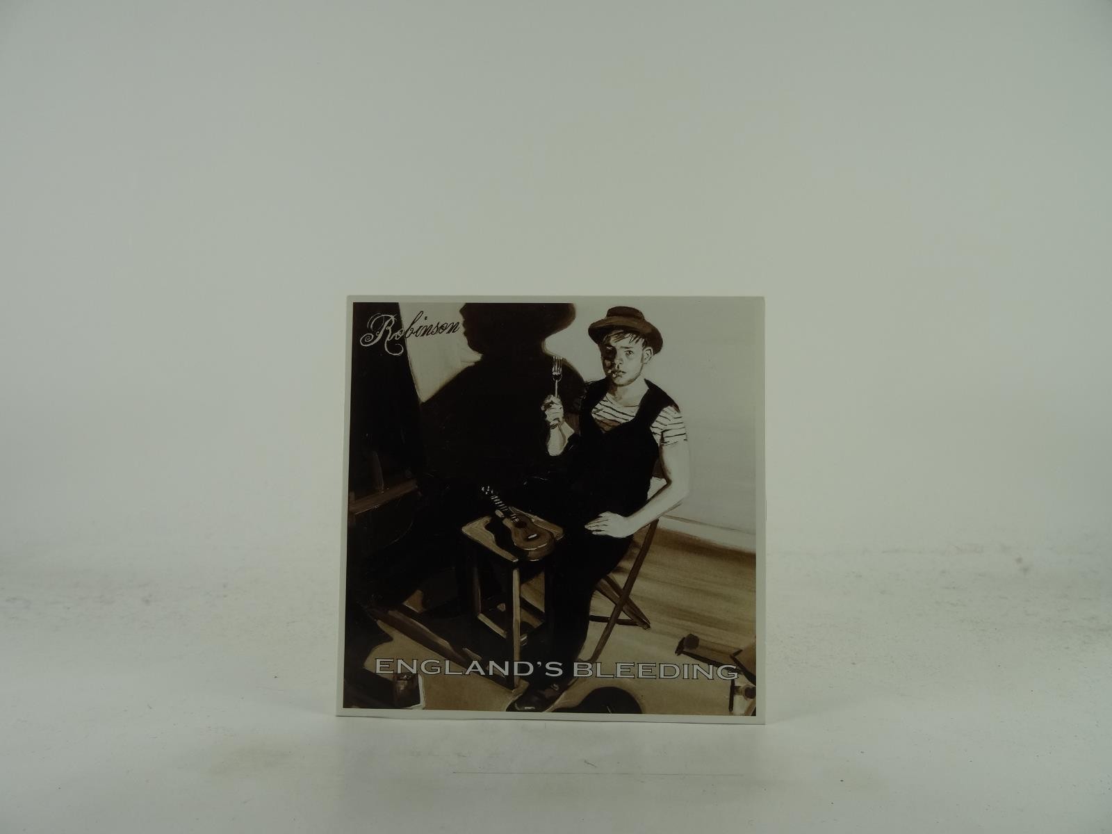 ROBINSON ENGLAND'S BLEEDING (355) 12 Track Promo CD Album plus Card Sleeve PALAW