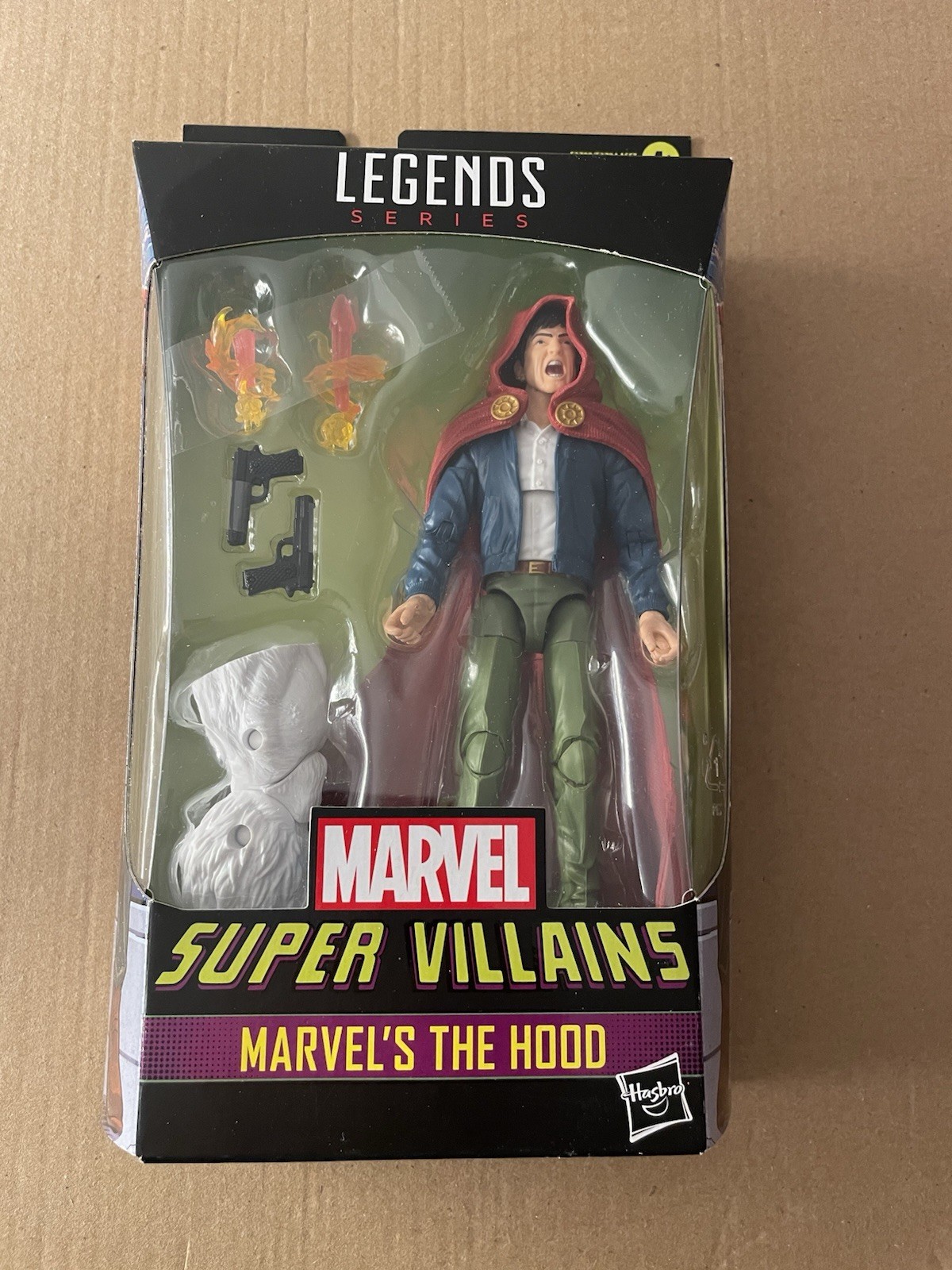 Nuovo Hasbro Marvel Legends Super Villains Xemnu BAF The Hood 6" personaggio