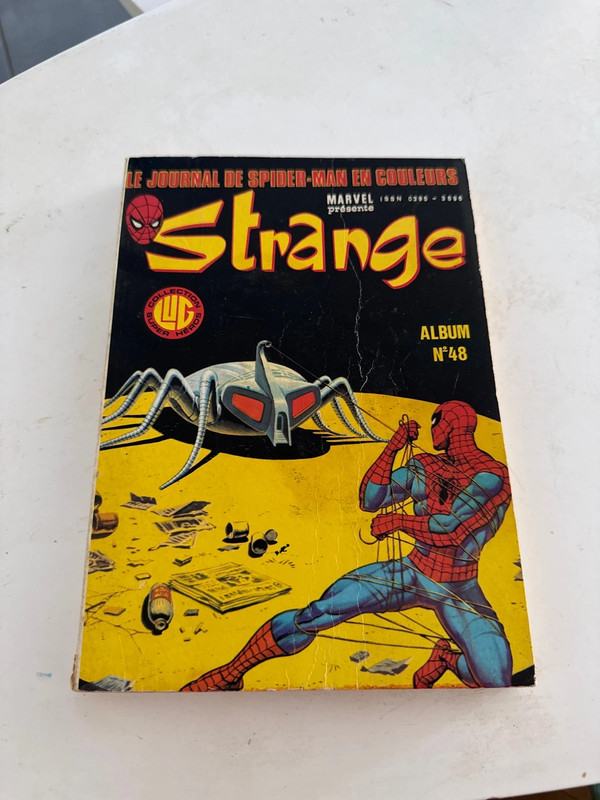 Strange album n°48 Lug Marvel Spider-Man vintage