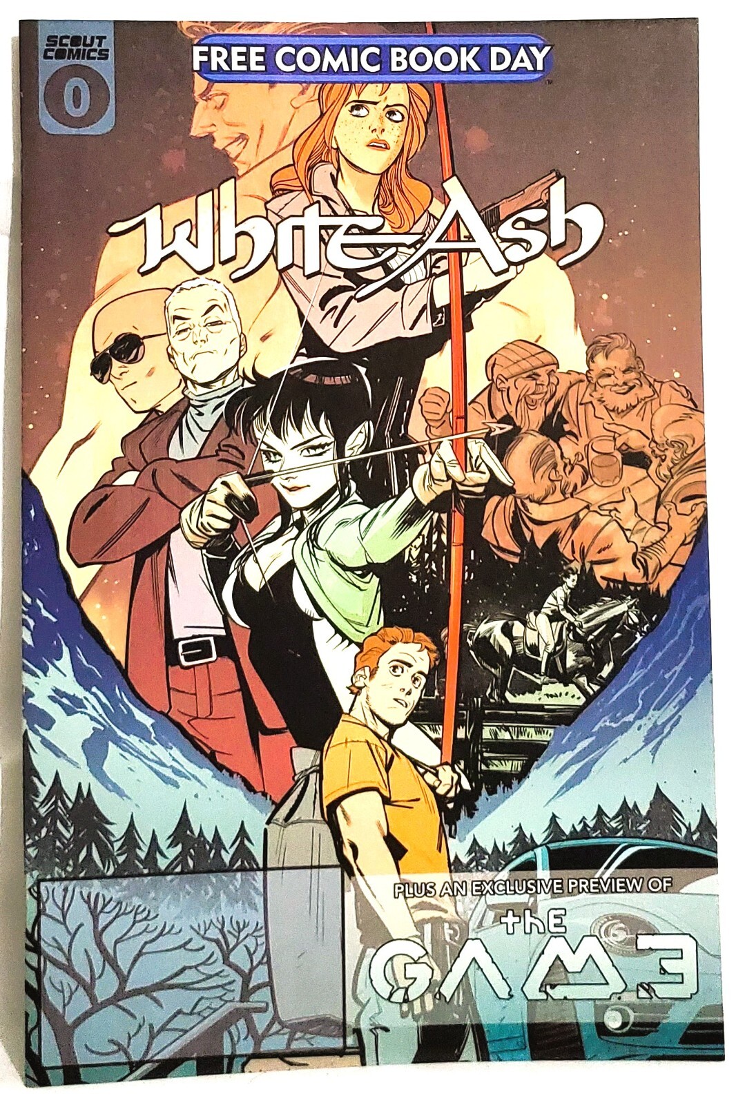 WHITE ASH Stagione 2 #0 | FCBD | Charlie Stickney | Connor Hughes | Scout Comics