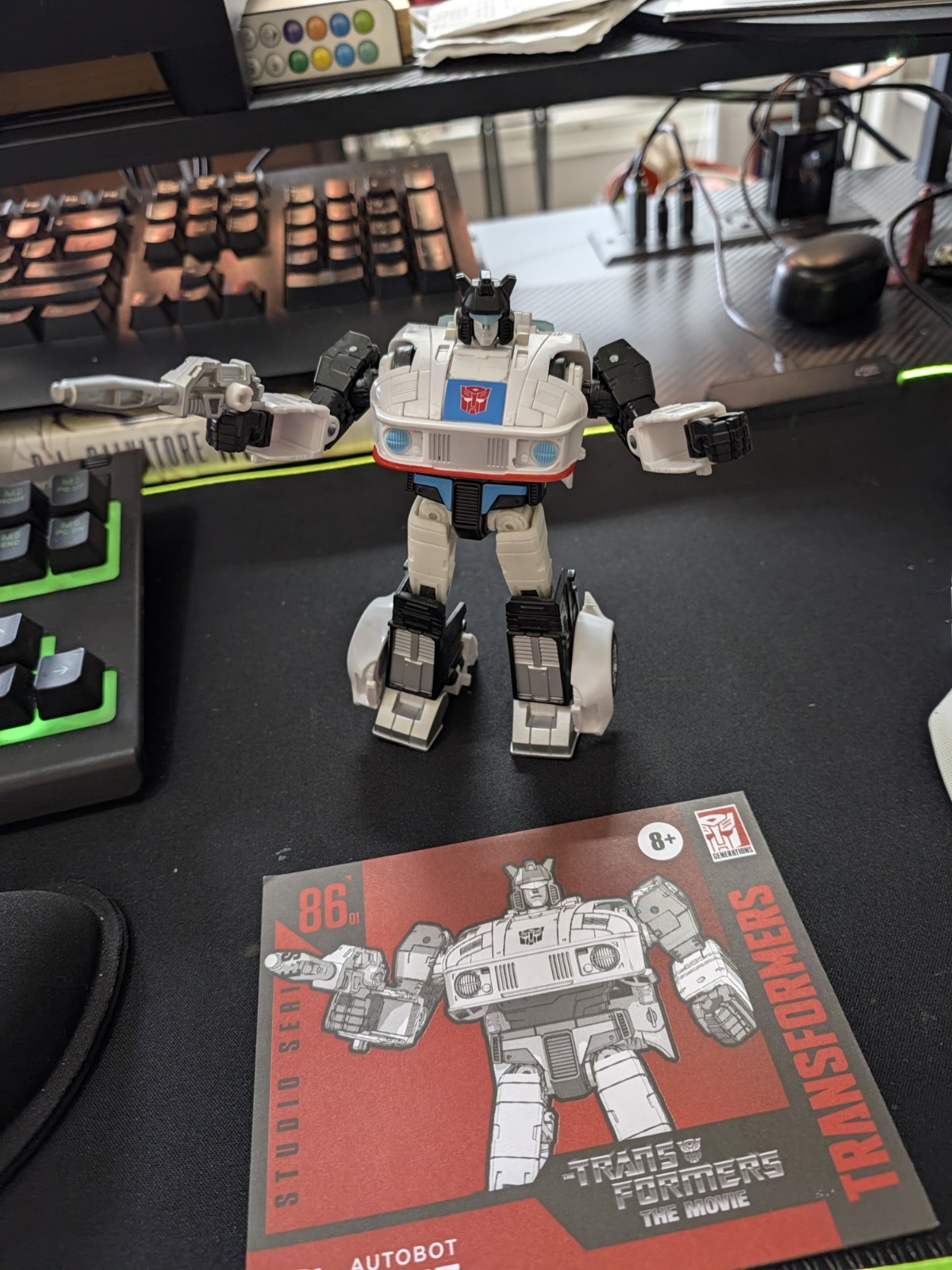 Hasbro Transformers Studio Series 86-01 Jazz Adesivi Vedova Personalizzati Inc