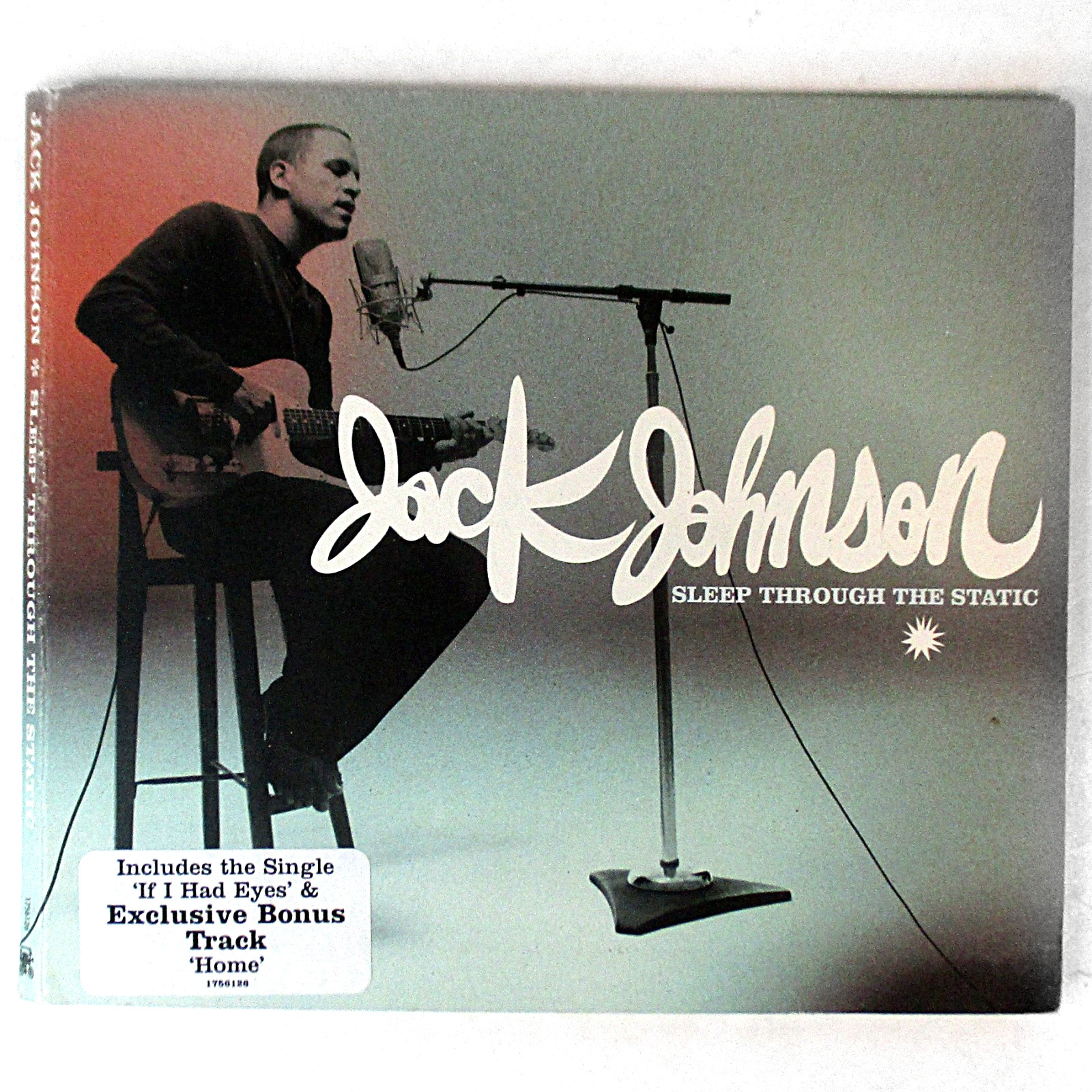 Jack Johnson - Sleeping Through the Static (CD Album, 2008 Brushfire) 15 Tracks
