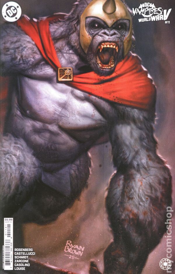 DC vs. Vampires World War V #11B NM 2025 Stock Image
