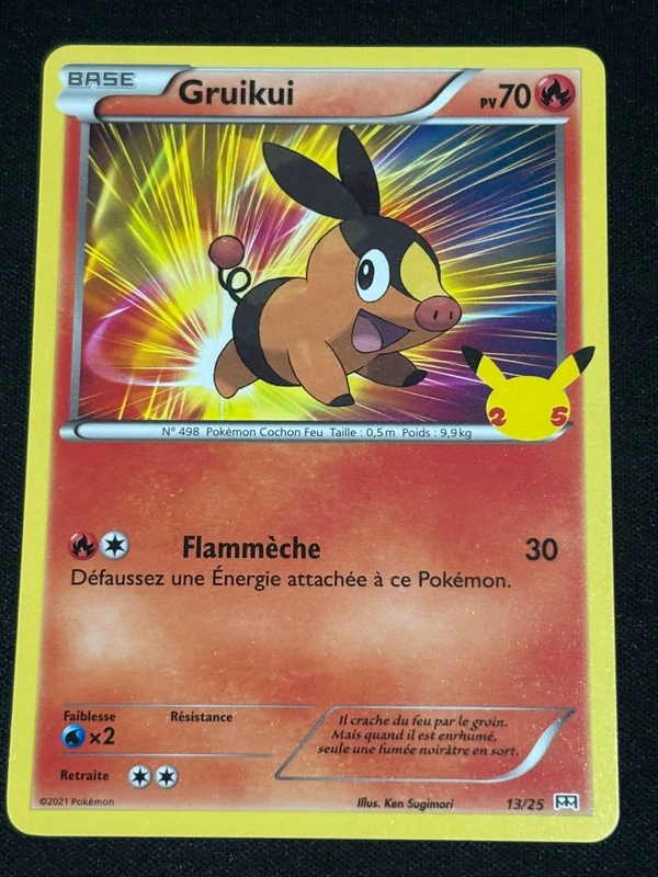 Pokémon Gruikui 13/25 McDonald’s 2021 FR