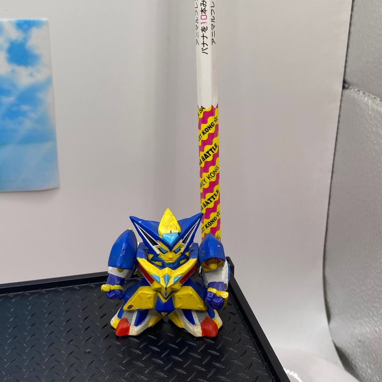 Super Robot Wars DieCast Grungasto Figura Giappone Vintage