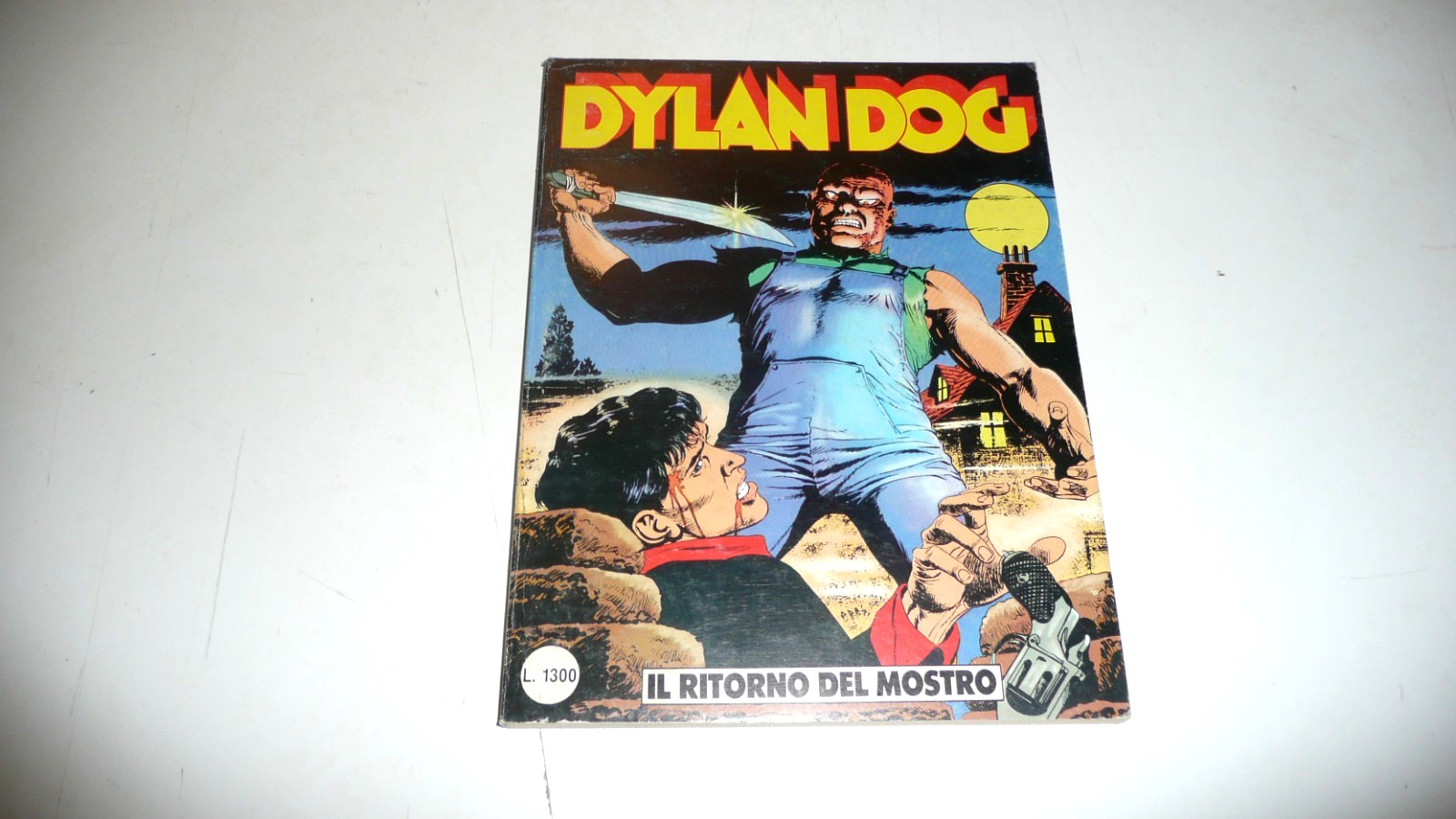 DYLAN DOG  N.8    IL RITORNO DEL MOSTRO     1°EDIZIONE   OTTIMO++++