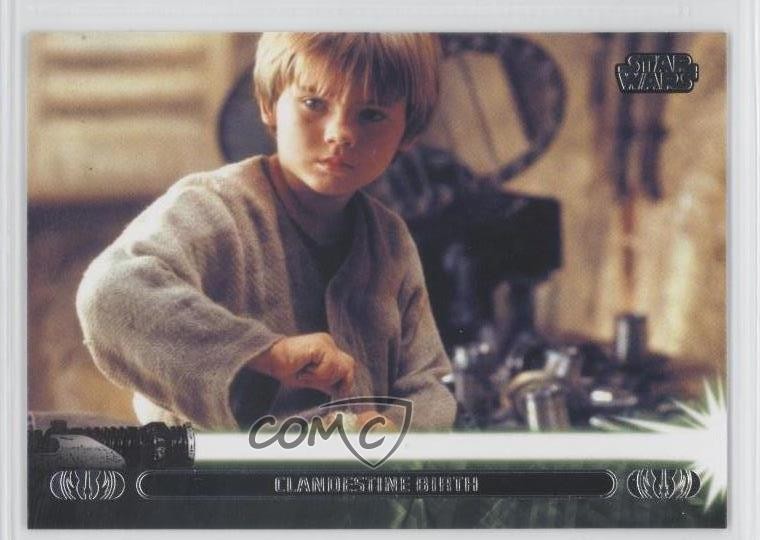 2013 Topps Star Wars Jedi Legacy Clandestine Birth Anakin Skywalker #1A 00gy
