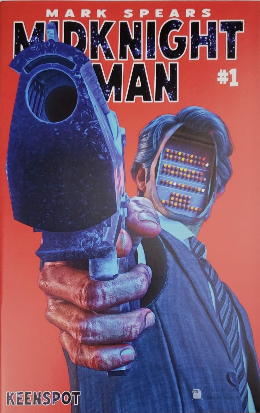 Midknight Man #1 2026 Cvr C Face Off Mark Spears NM Keenspot Superhero Origin 