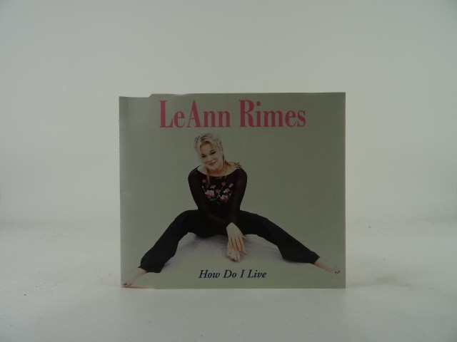 LEANN RIMES HOW DO I LIVE (B28) 4 Track CD Single plus Picture Sleeve HIT