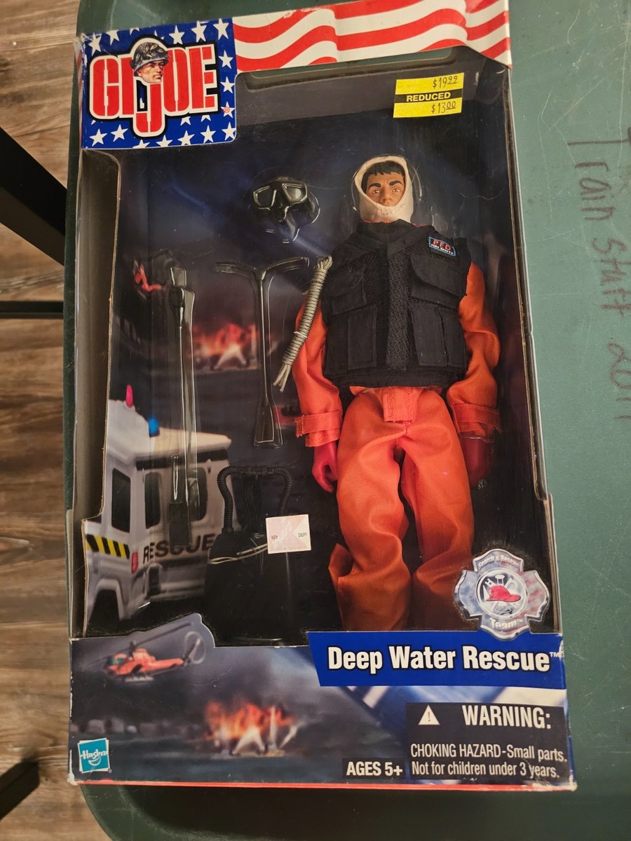 GI Joe Deep Water Rescue - Nuovo con scatola
