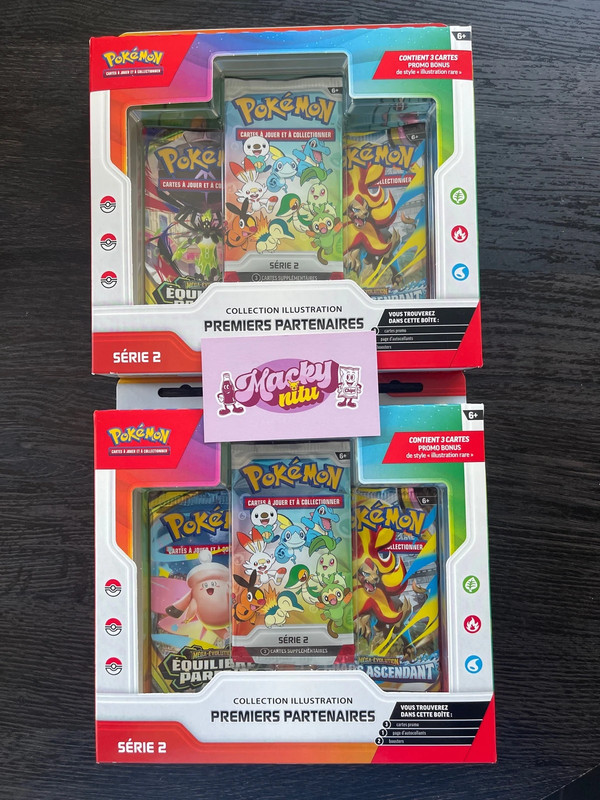 Coffret Pokémon Premiers Partenaires Série 2
