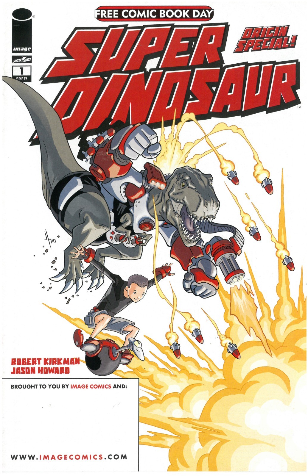 Super Dinosaur #1 FCBD - Giornata gratuita del fumetto - Robert Kirkman