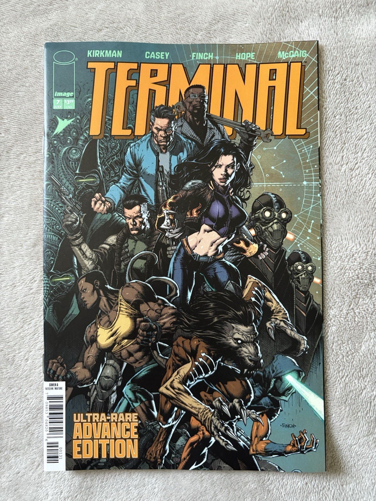 Image Comics Terminal 7 Ultra Rara Advance Kirkman Skybound