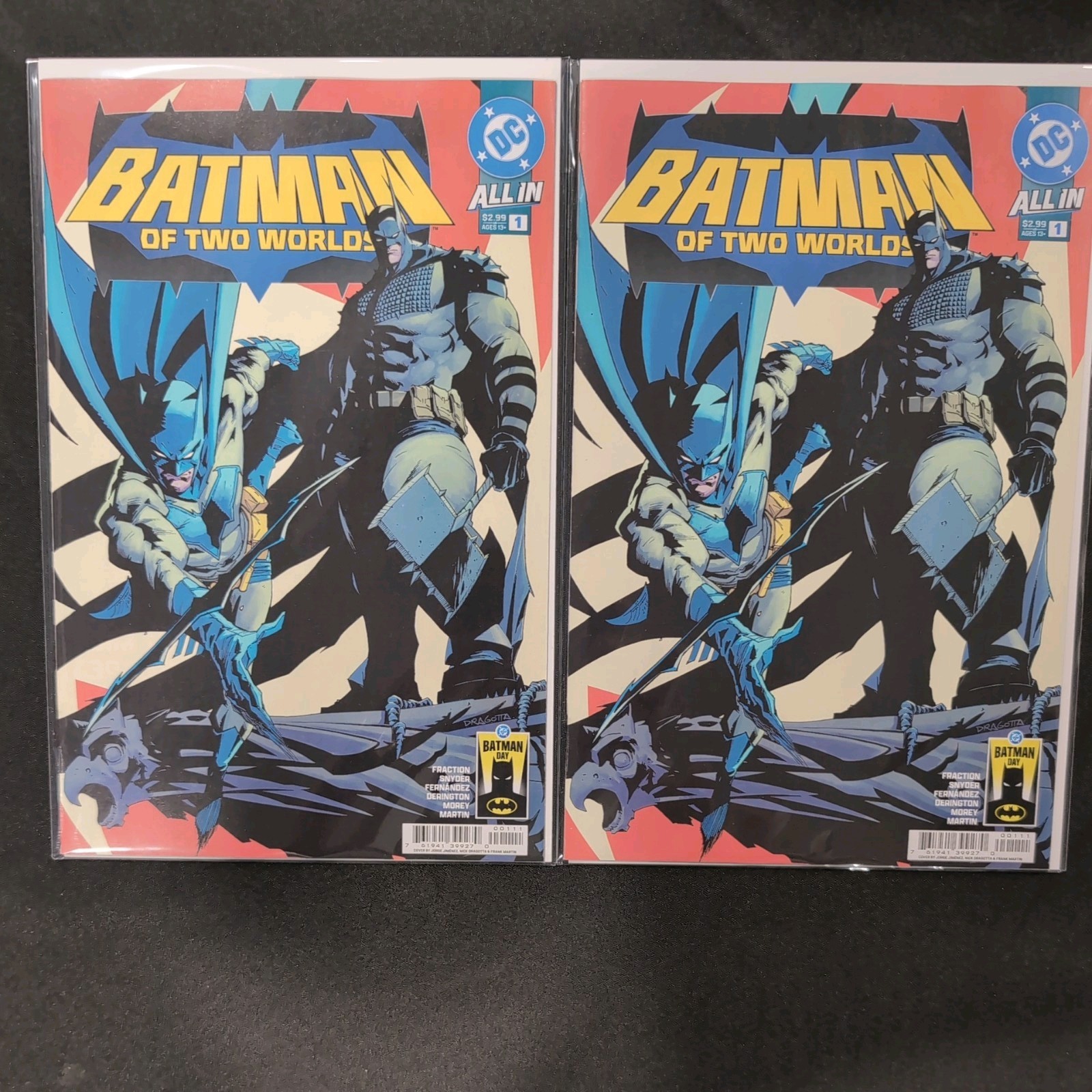 DC Comics Batman dei Due Mondi #1 (2 copie)
