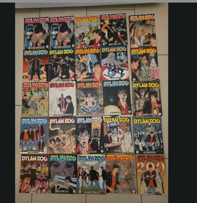 Fumetti 26 Dylan Dog originali – Numeri dal 71 al 235 – Bonelli