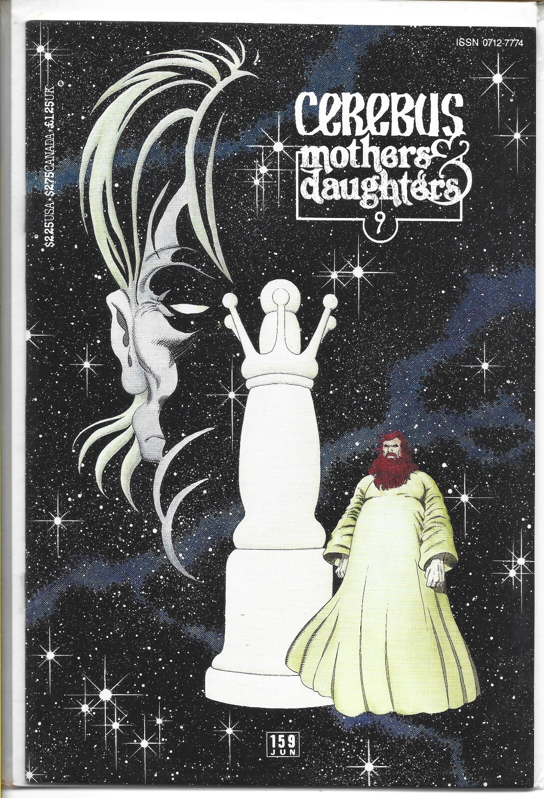 CEREBUS #159 AARDVARK VANAHEIM COMICS 1992 IMBALLATO E IMBARCATO