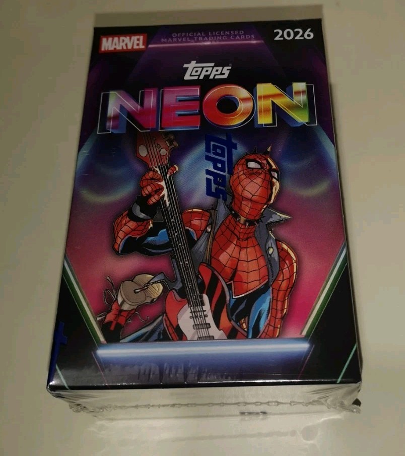 2026 Topps Marvel Neon - Value Box Sigillato