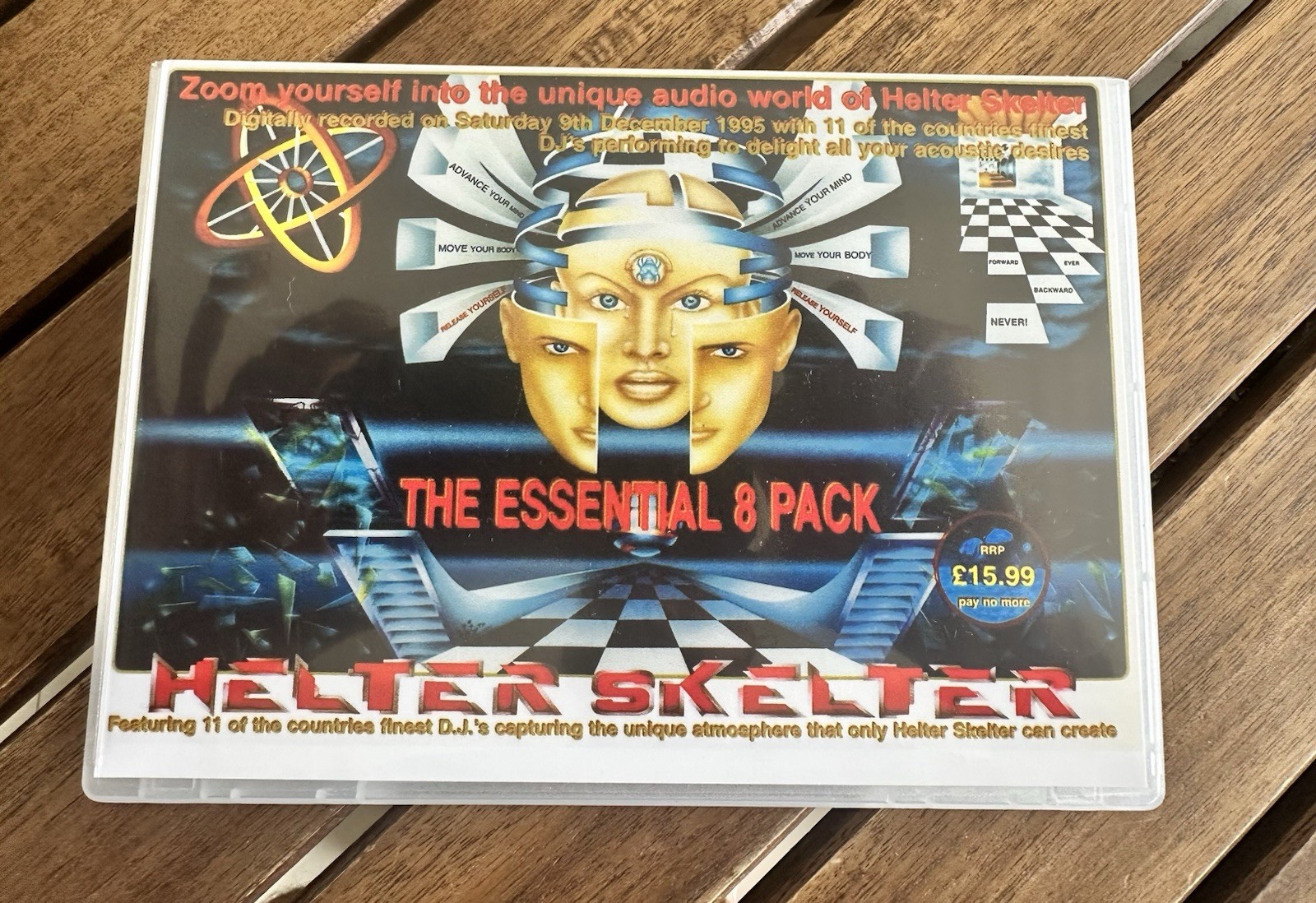 Helter Skelter Zoom 1995 happy hardcore Jungle 8 CD PACK Sanctuary MK