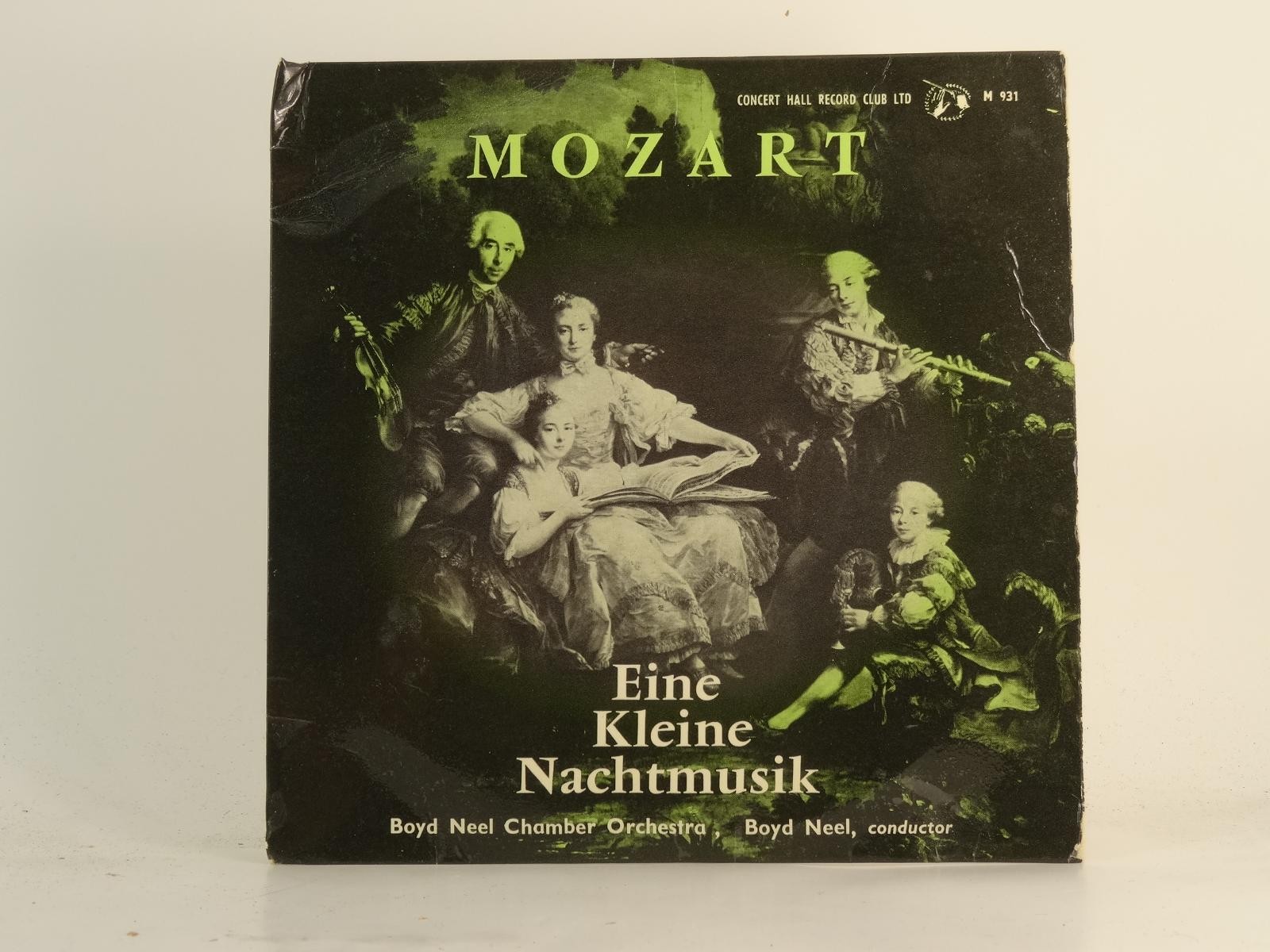 BOYD NEEL CHAMBER ORCHESTRA MOZART "EINE KLEINE NACHTMUSIK" (2) (78) 4 Track 7" 