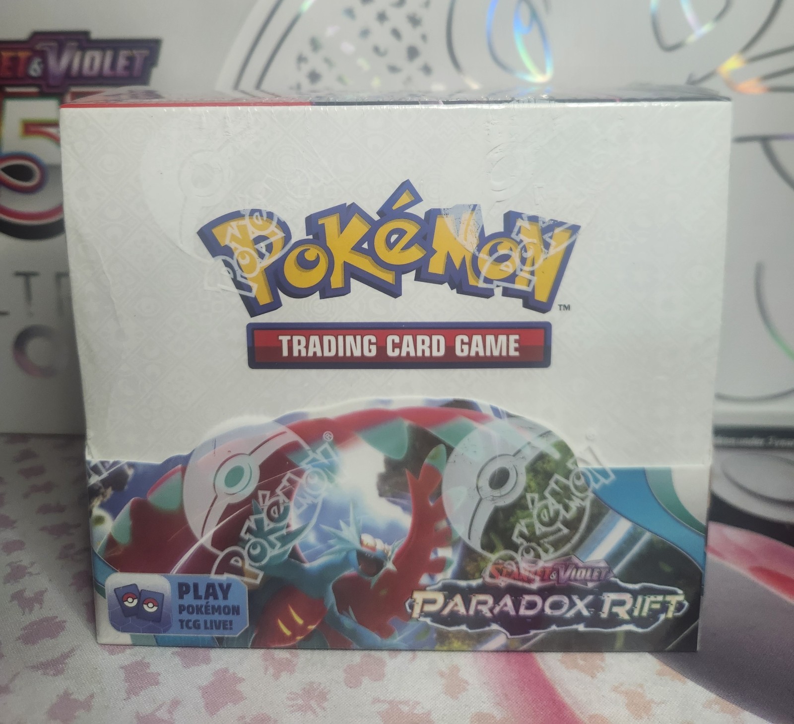 Pokémon TCG: Scarlatto e Viola - Paradosso Rift Booster Box Sigillato🔥 🔥 