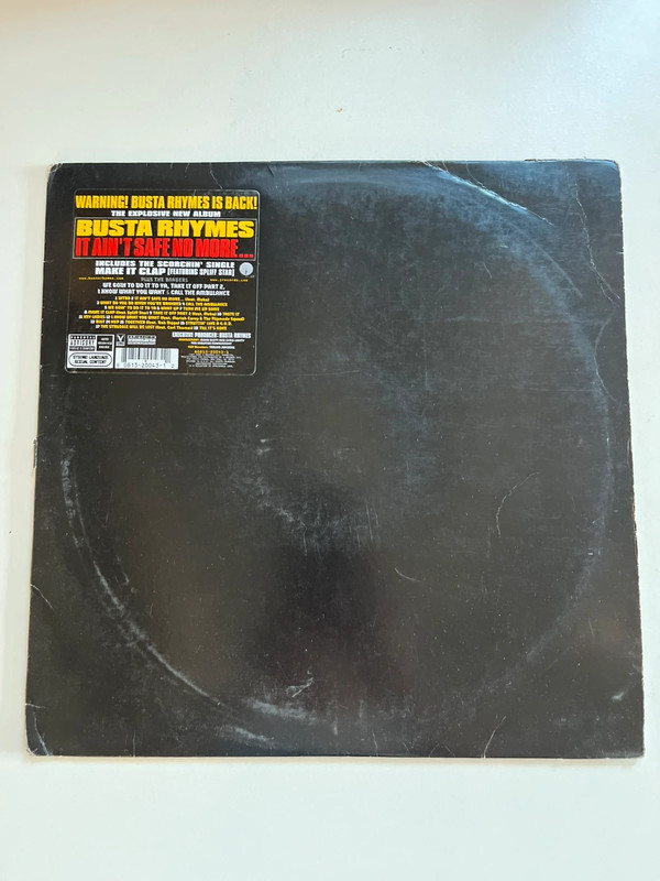 Busta Rhymes – Ain’t It Safe No More – Vinyle