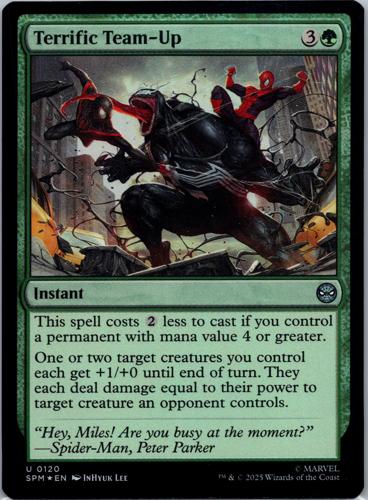 Terrific Team-Up Foil U 120 quasi nuovo