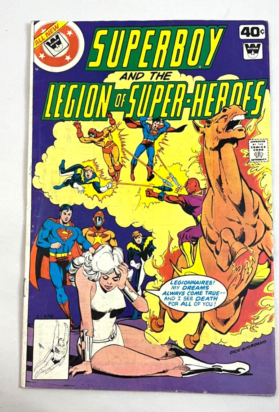 Superboy e la Legione dei Supereroi #252 Vol 31 Variante Whitman 1979 Fumetto