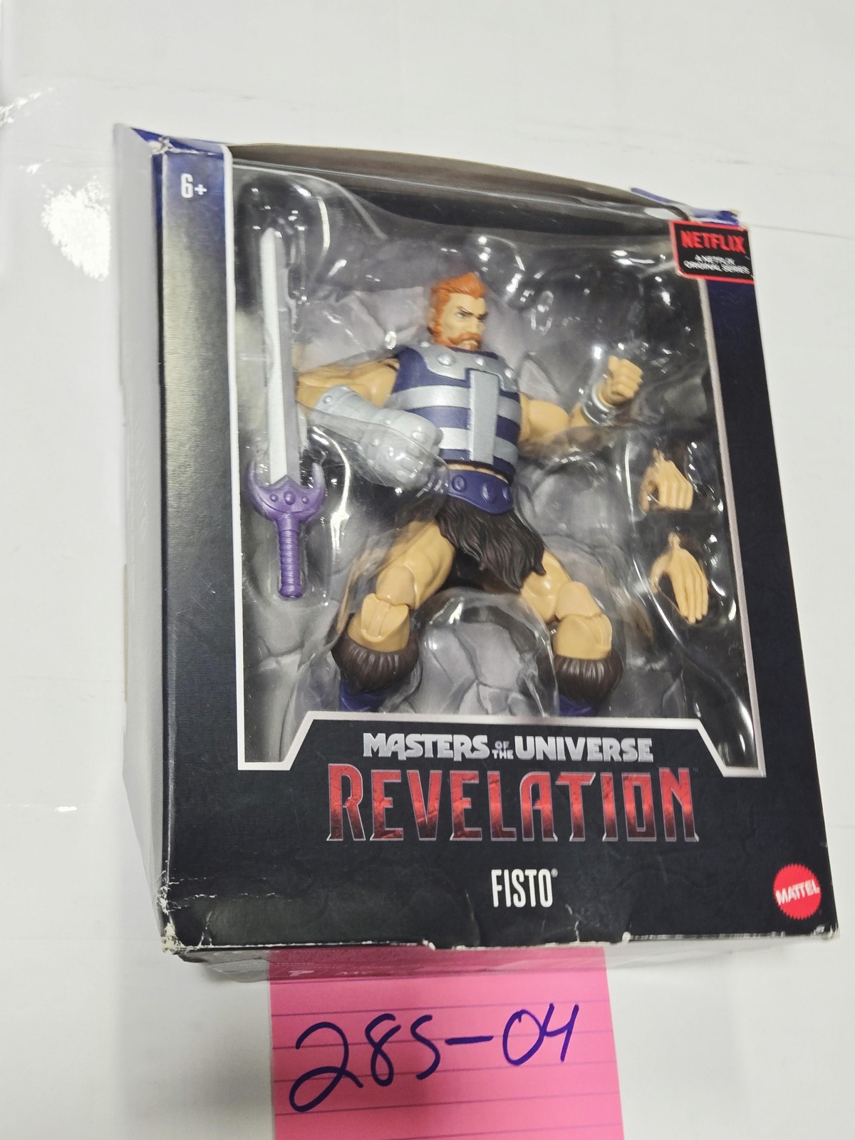 Masters Of The Universe Revelation Fisto Action Figure 7in Mattel Giocattolo Nuovo Multi