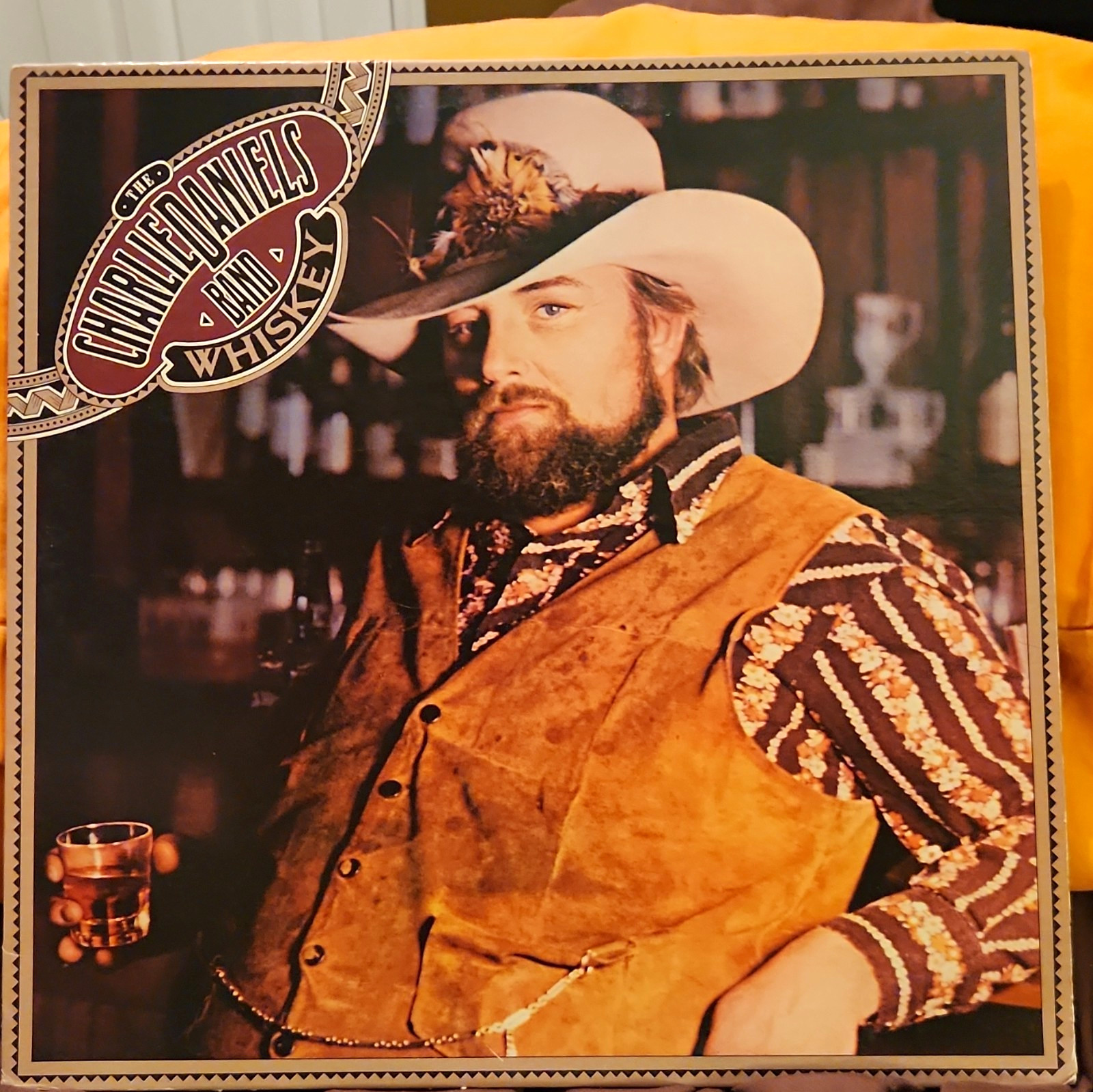 The Charlie Daniels Band - Whiskey (1977 12" Vinyl LP) Epic 34664 Country