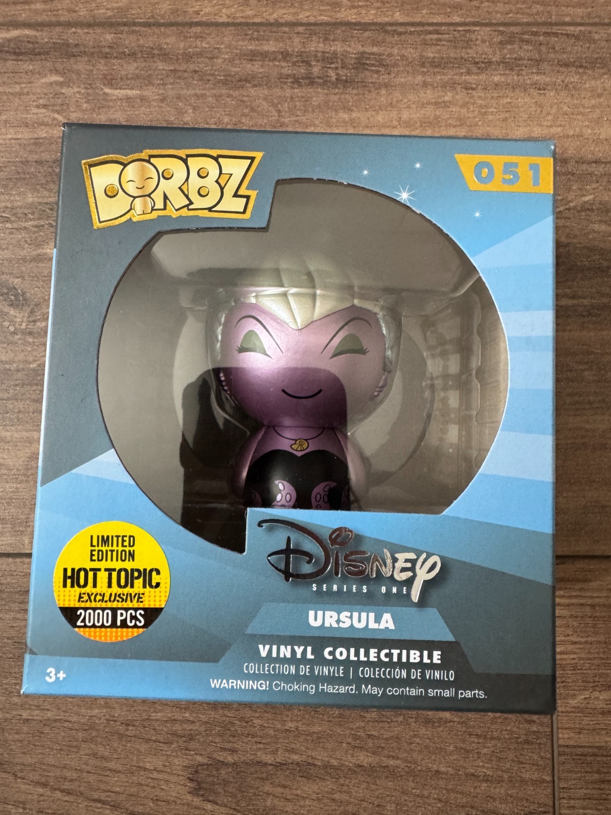 Ursula #051 Metallizzato Disney La Sirenetta Hot Topic Funko Dorbz LE2000