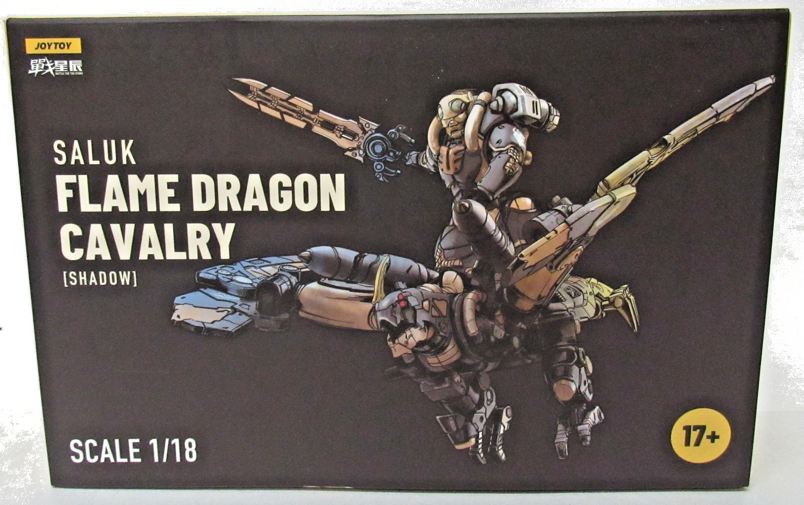 Joytoy 1:18 Saluk Flame Dragon Cavalry Shadow JT1972 Battaglia per le Stelle Completo