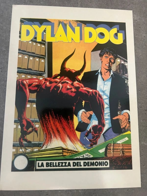 Le copertine di Dylan Dog cm 10,5 x 15