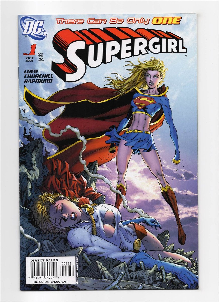 Supergirl #1 quasi nuovo 2005 Ian Churchill copertina A DC Comics